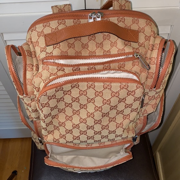 GUCCI LA Angels ⚾️ MLB Canvas Backpack…🎒 - Picture 9 of 16